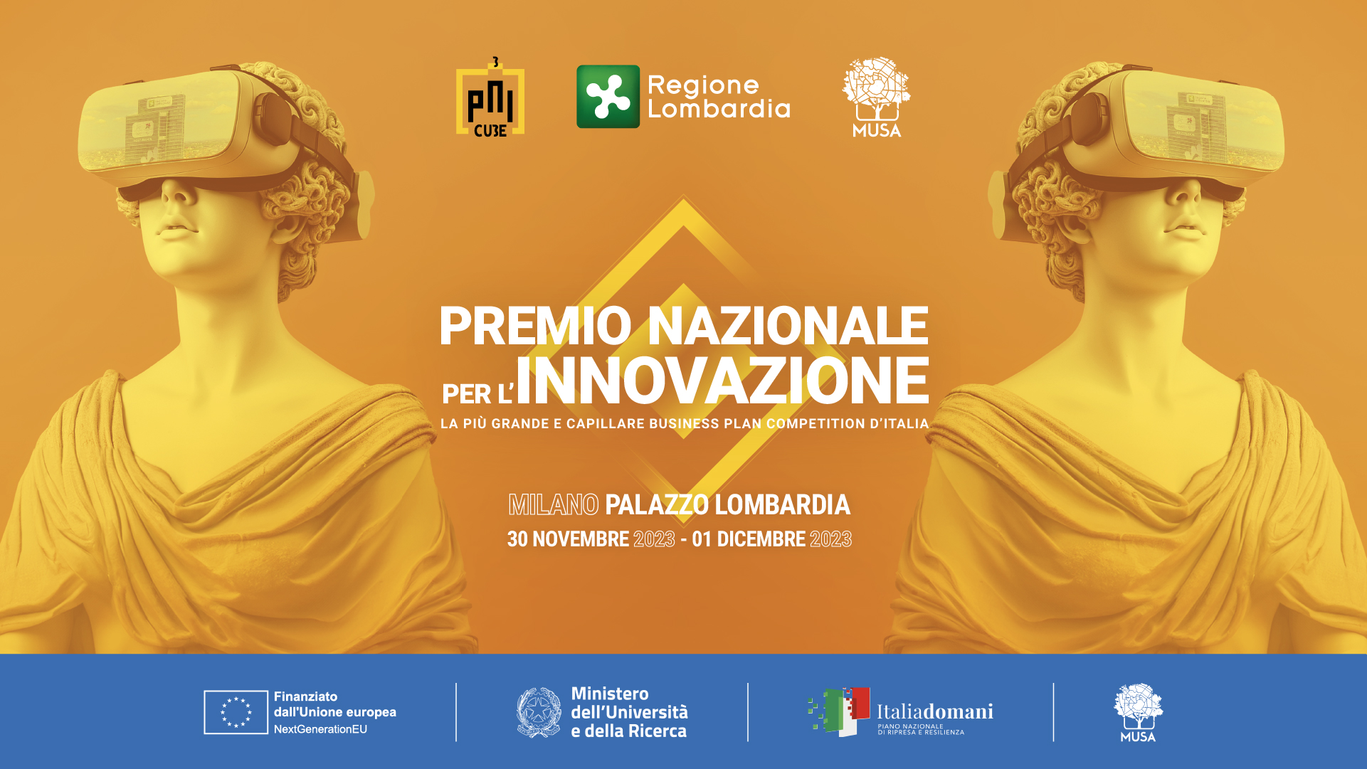 Al via a Milano a Palazzo Lombardia il Premio Nazionale per l'Innovazione