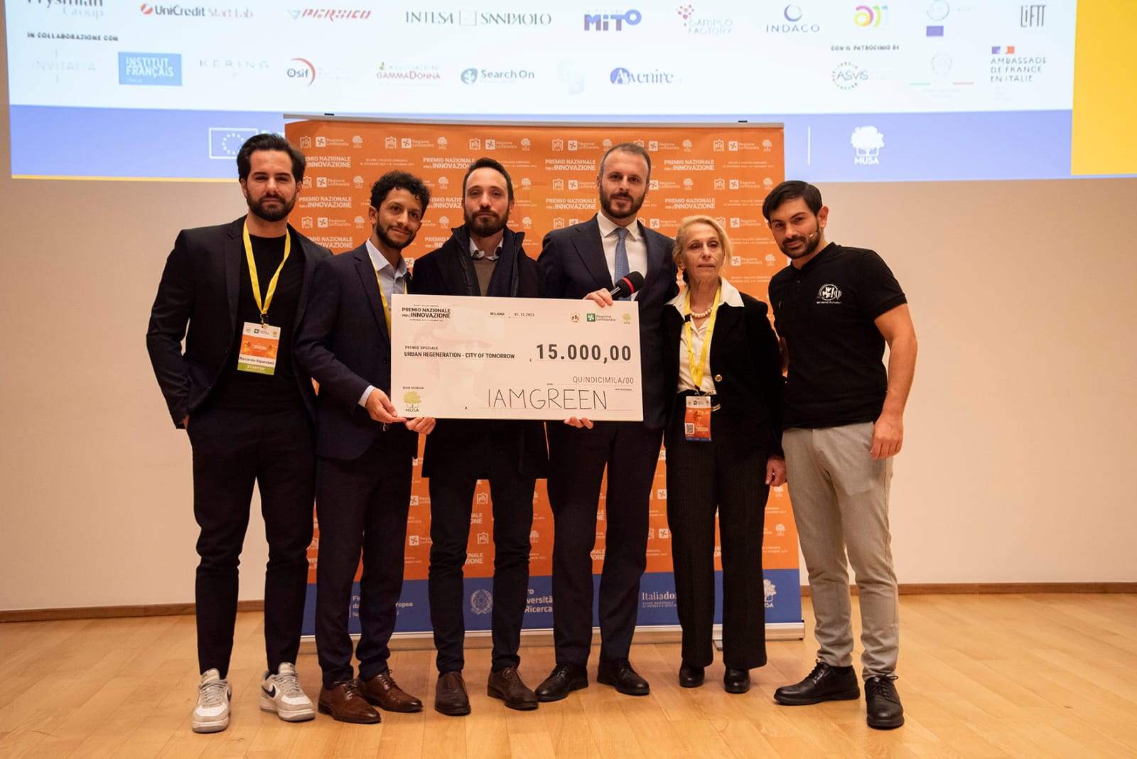 “IAMGREEN” vince il Premio MUSA, la startup torinese che rivoluziona il  mercato dei rifiuti