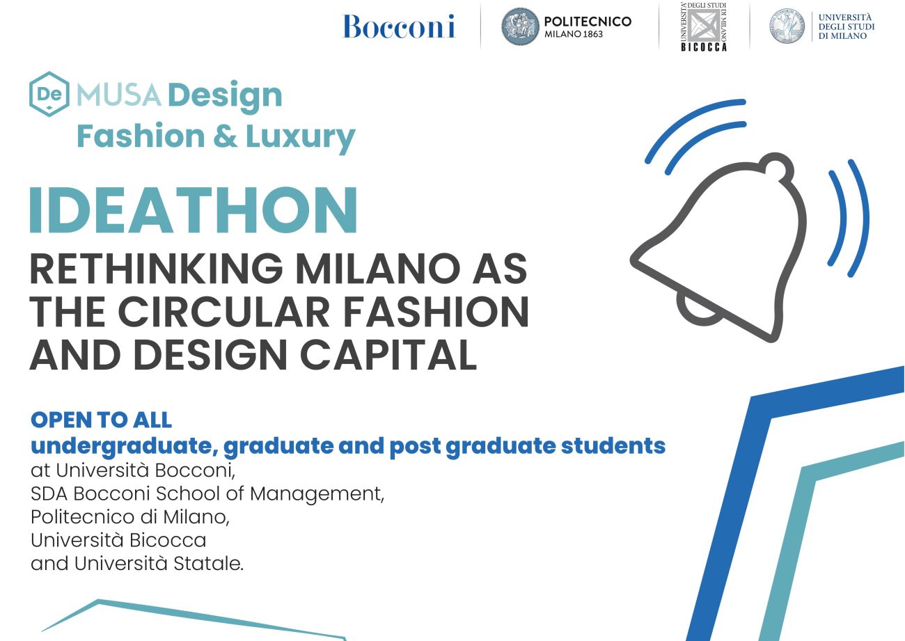 Ideathon: #RefashioningMilan. Ripensare Milano come Capitale della moda sostenibile e circolare