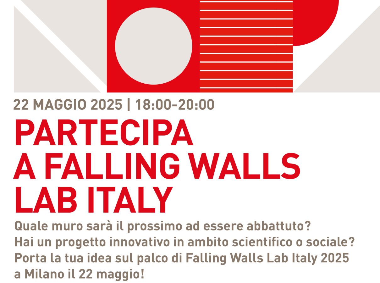 Abbattere i muri della conoscenza: il Falling Walls Lab Italy 2025