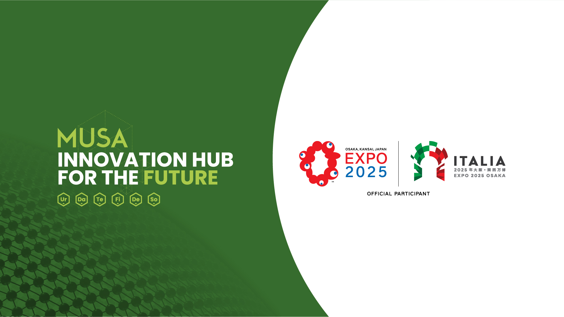 MUSA a Expo Osaka 2025, il programma ufficiale dell’evento