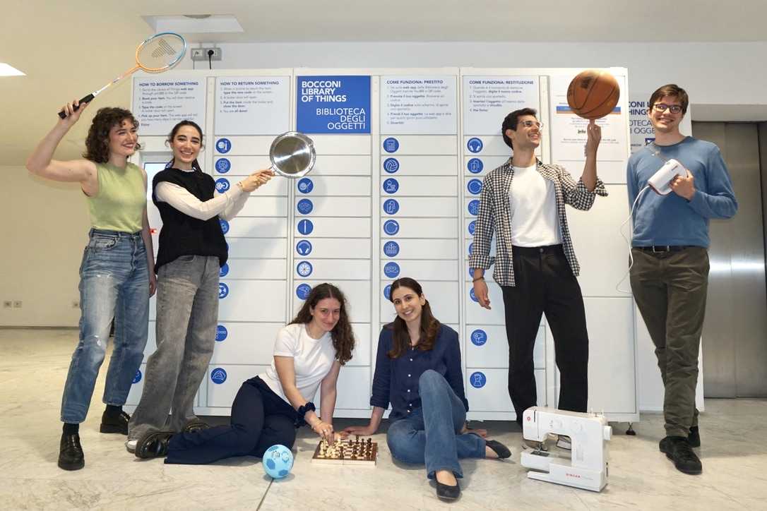 Alla Bocconi ecco la Biblioteca degli Oggetti: prestiti gratuiti per una vita più sostenibile