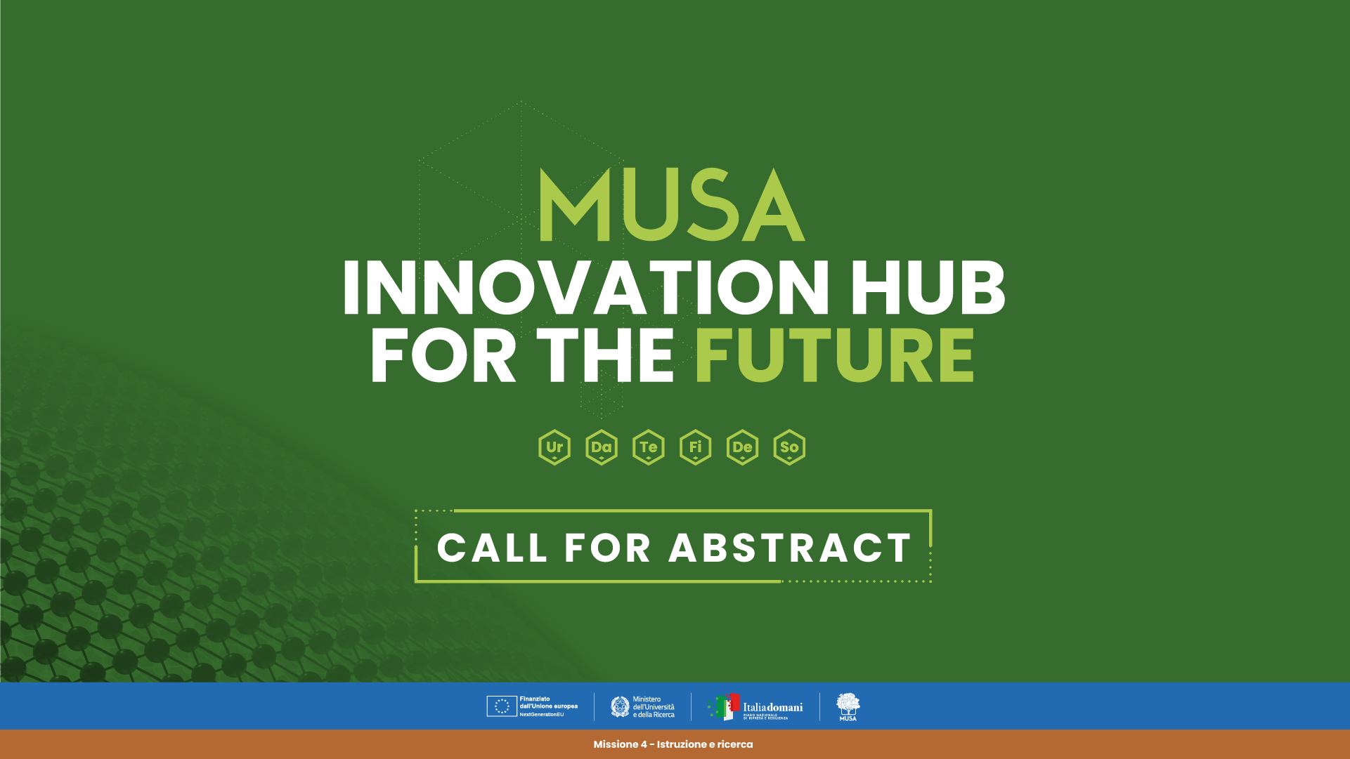 Call for Abstract Published for MUSA’s Winter Poster Session
