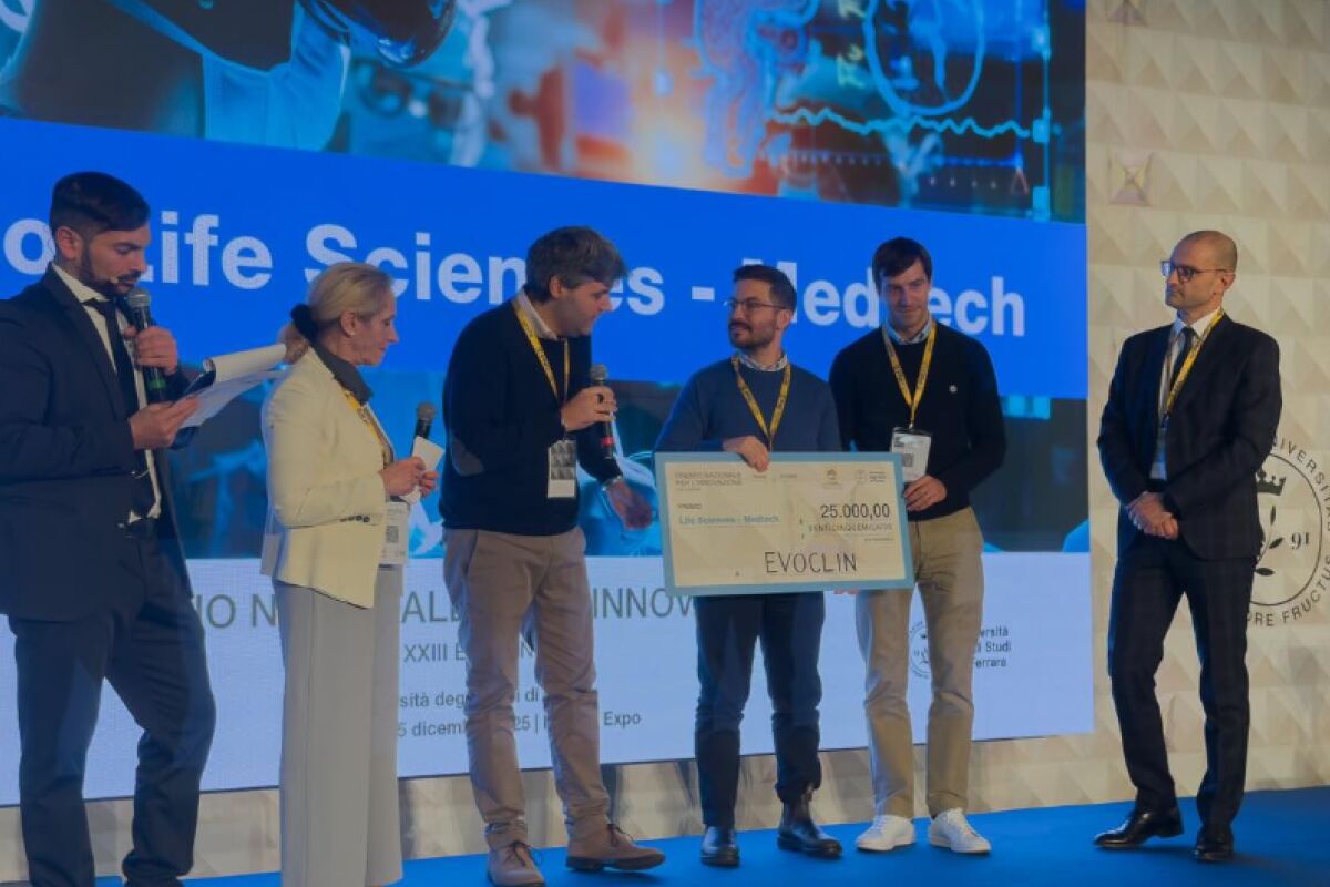 EvoClin trionfa al Premio Nazionale per l’Innovazione 2025
