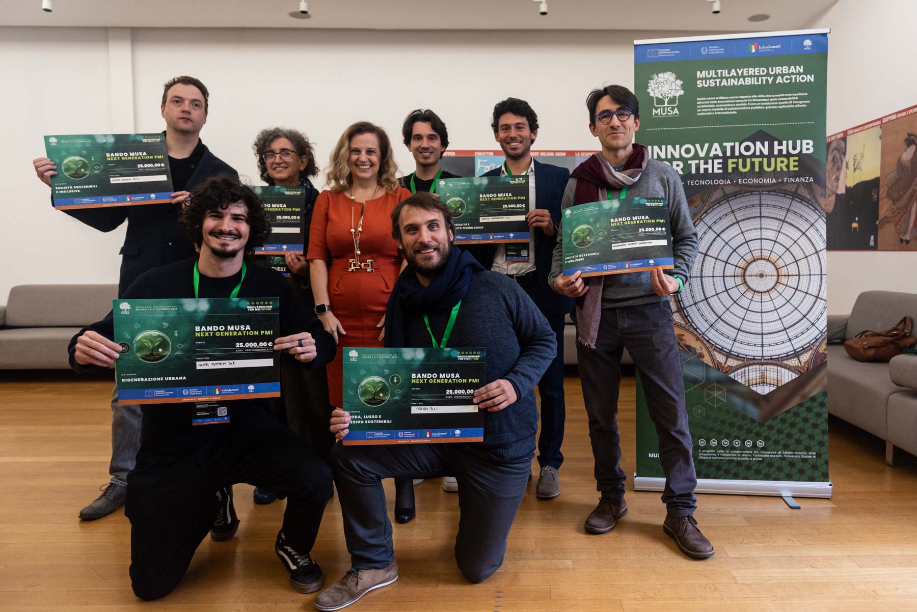 MUSA premia le migliori PMI innovative: ecco i vincitori del bando dedicato alle imprese ad alto impatto